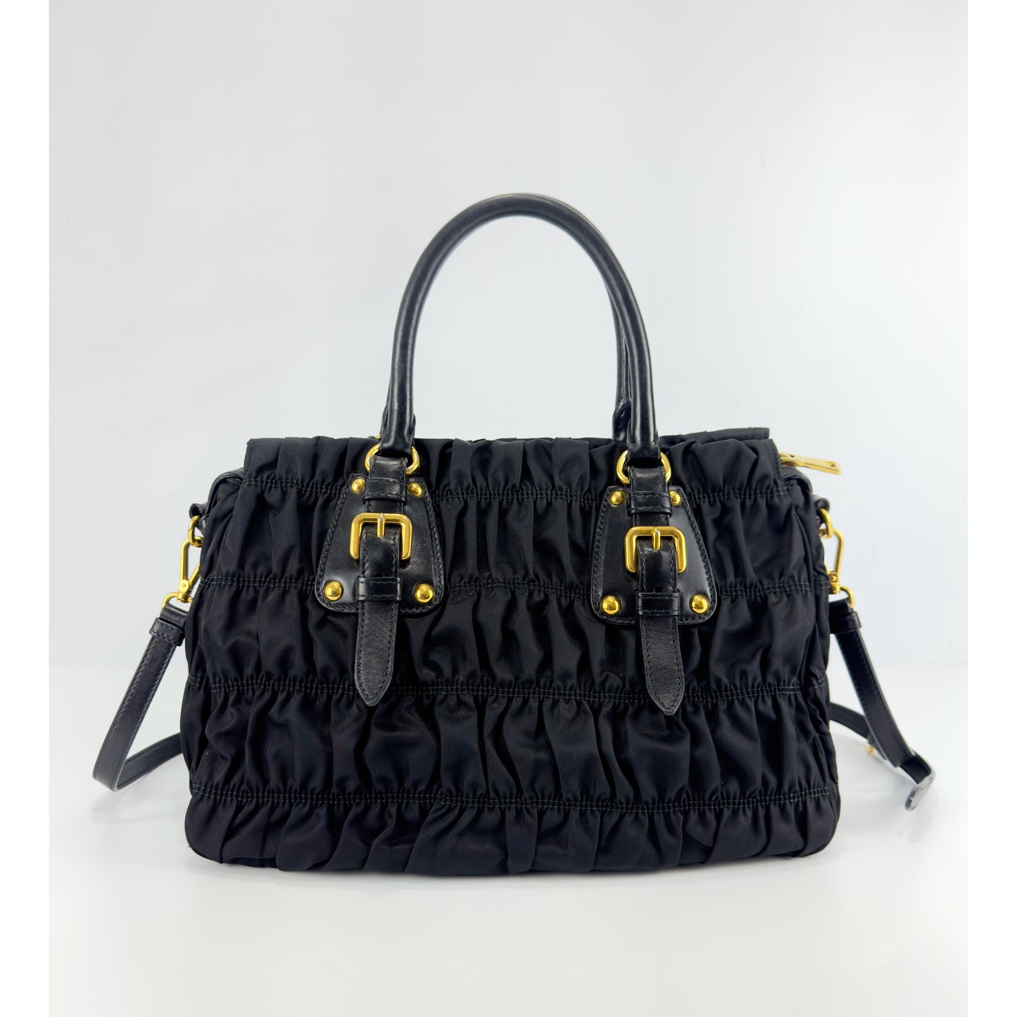 Prada Tessuto Nylon Gaufre Tote Bag