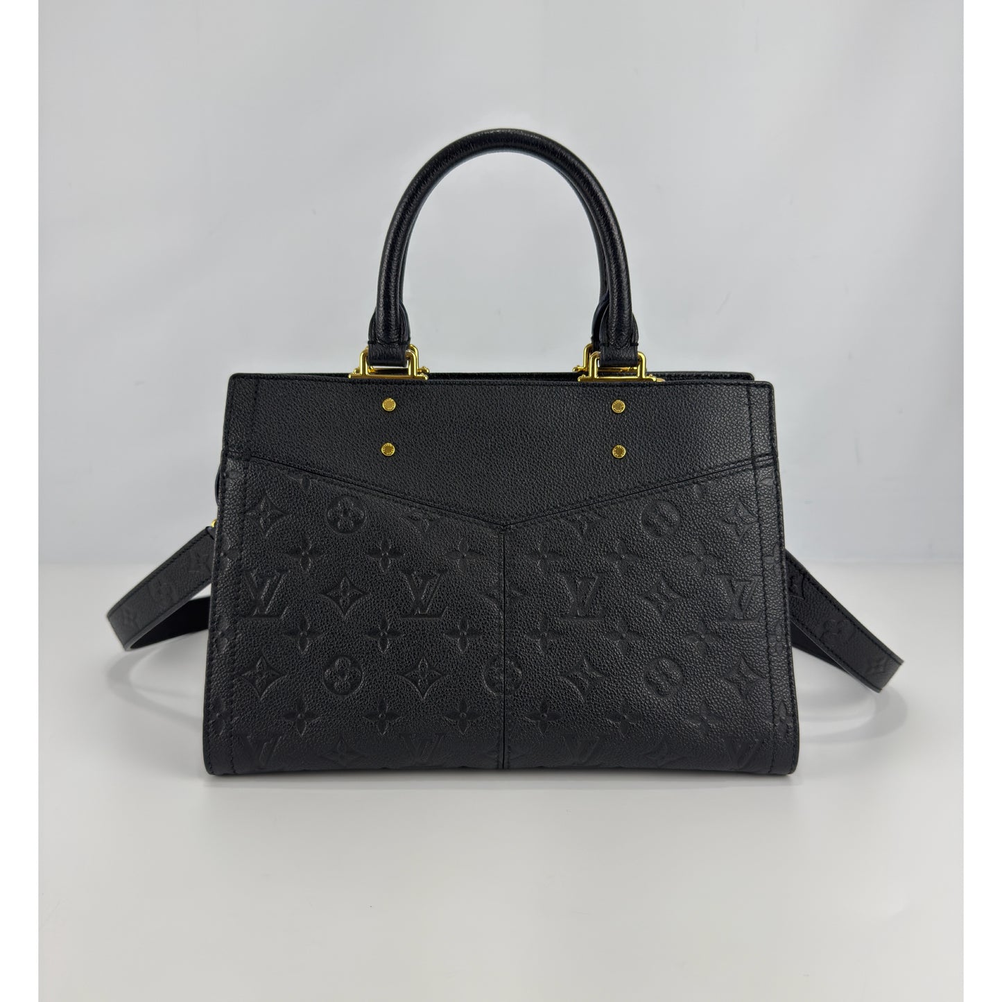 Louis Vuitton Empreinte Sully Pm Black Tote