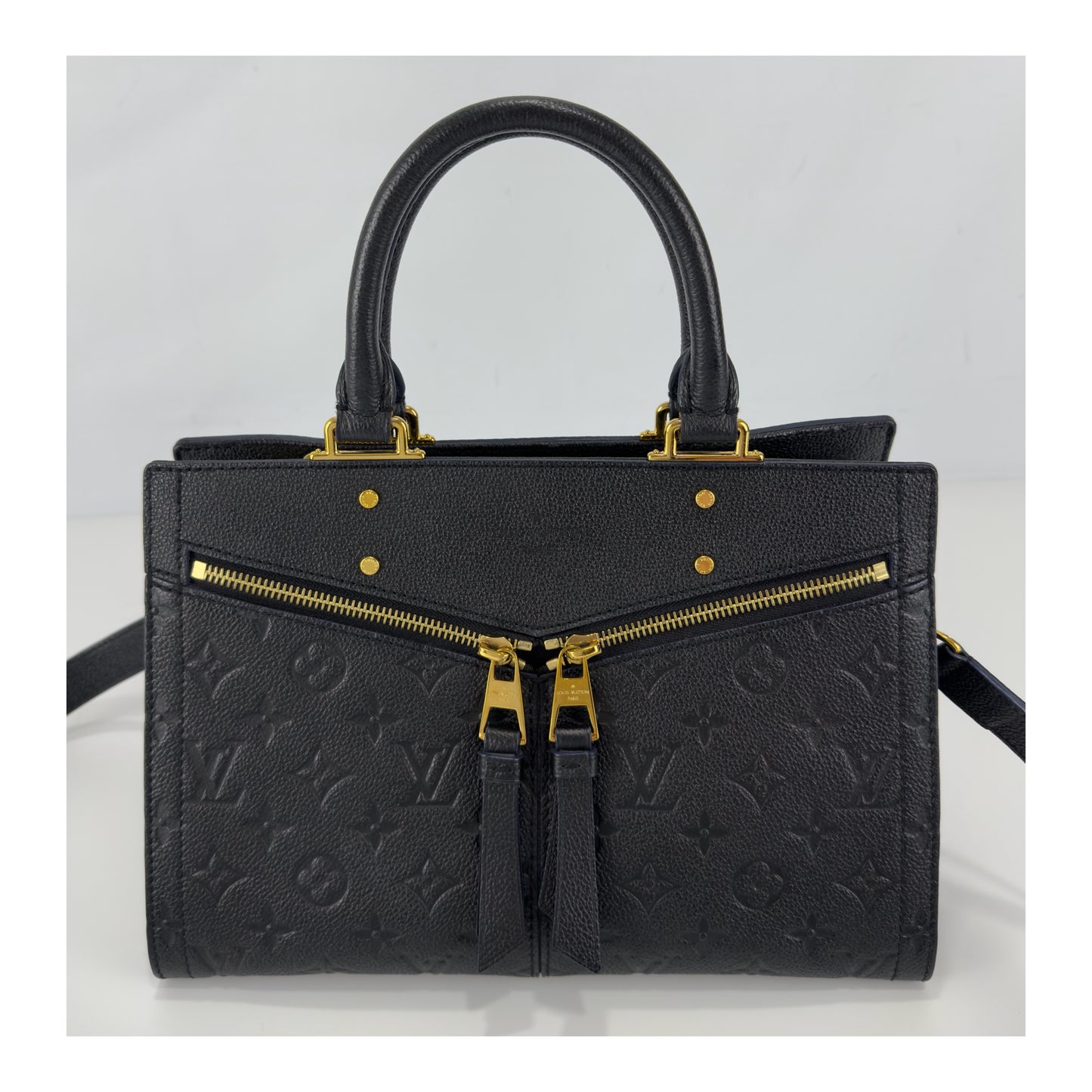 Louis Vuitton Empreinte Sully Pm Black Tote