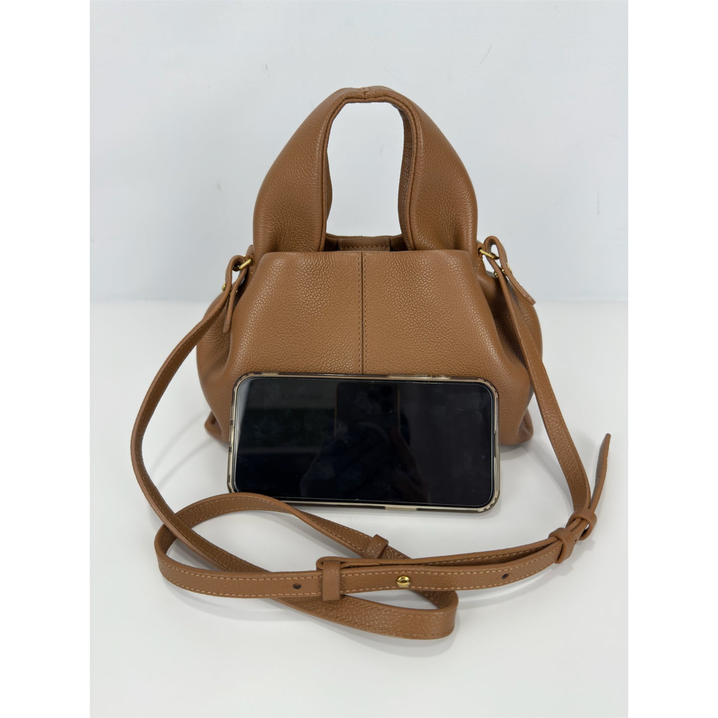 Polene Numéro Neuf Mini EDITION TEXTURED CAMEL