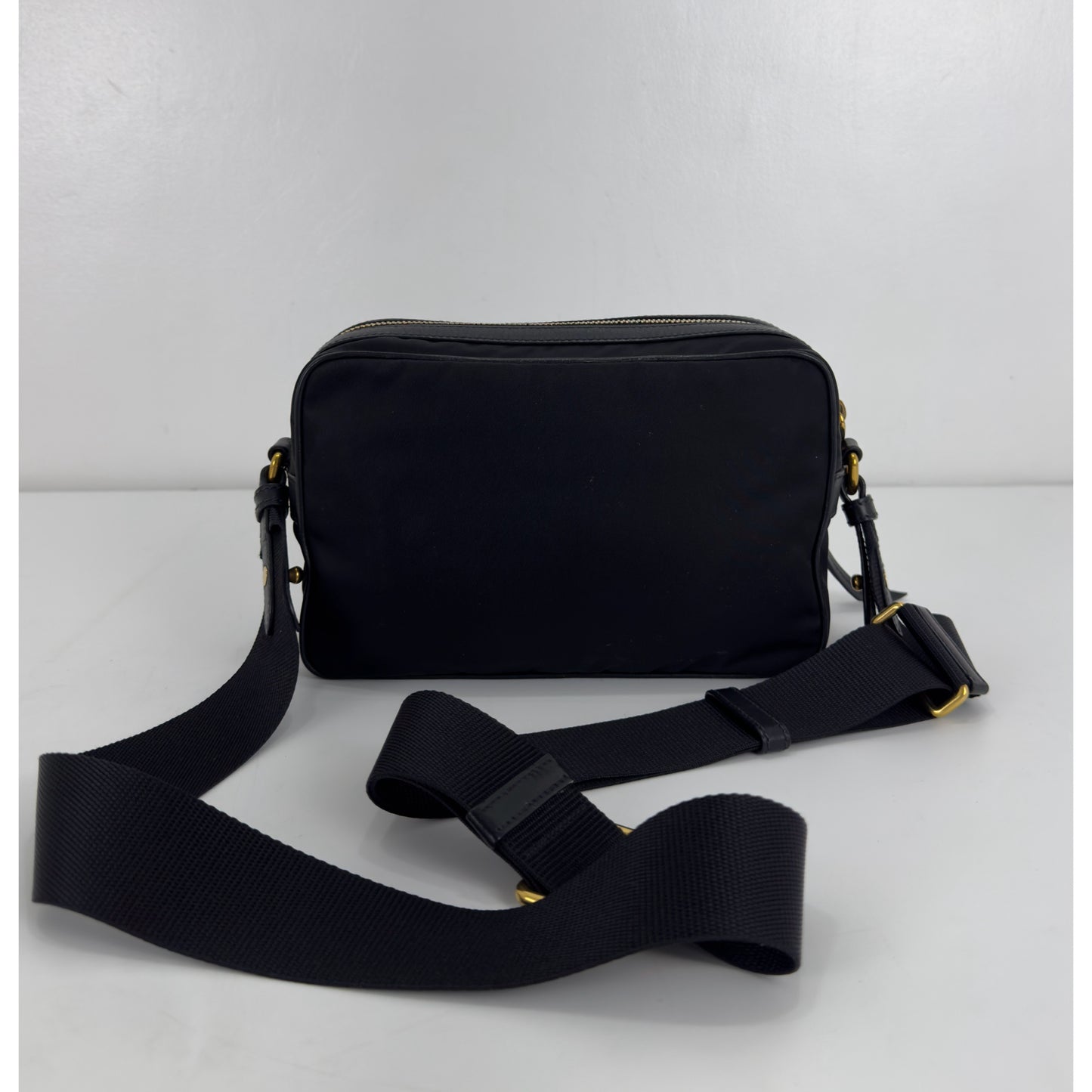 Prada Tessuto Nylon Camera Crossbody Bag