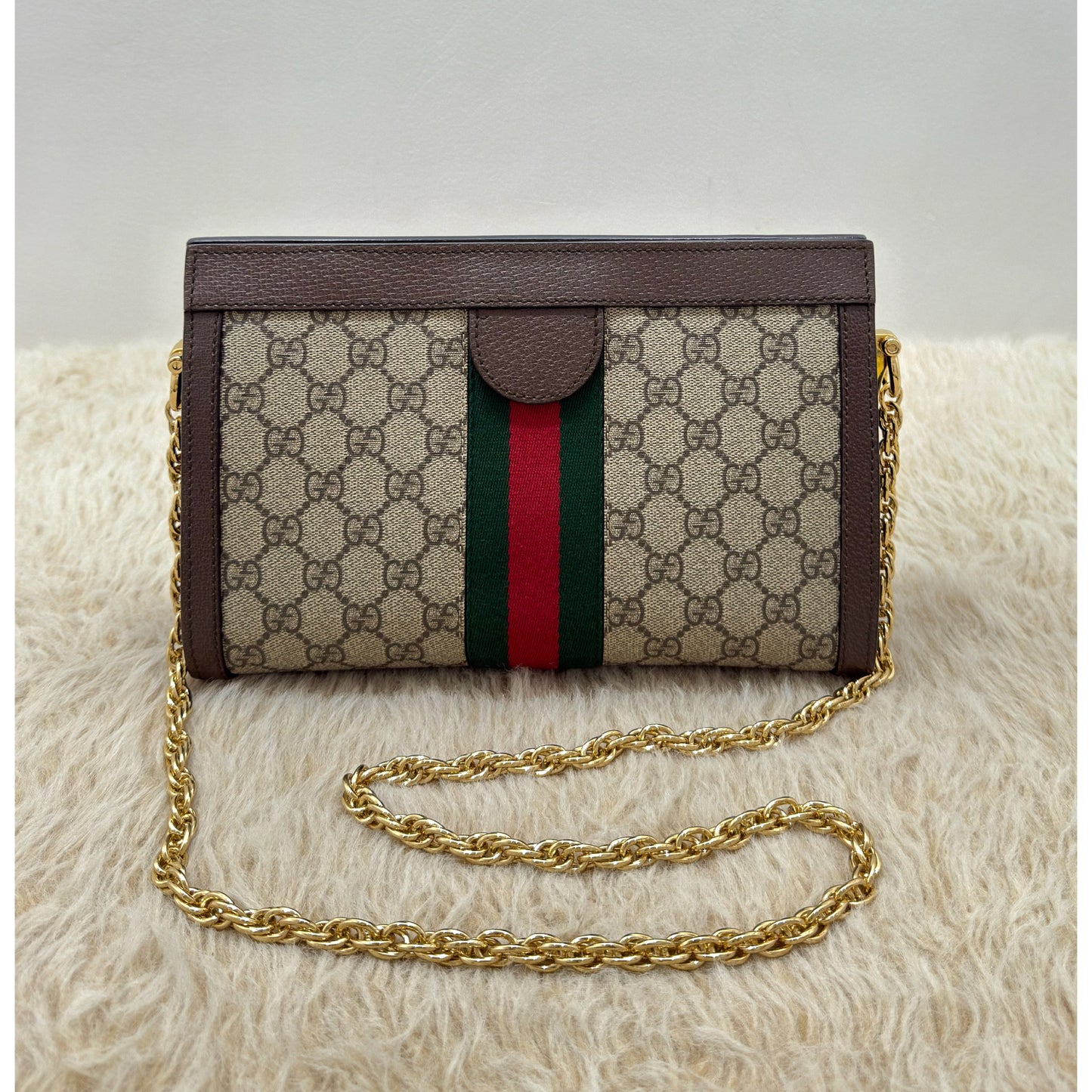 Gucci GG Ophidia Small GG Supreme Chain