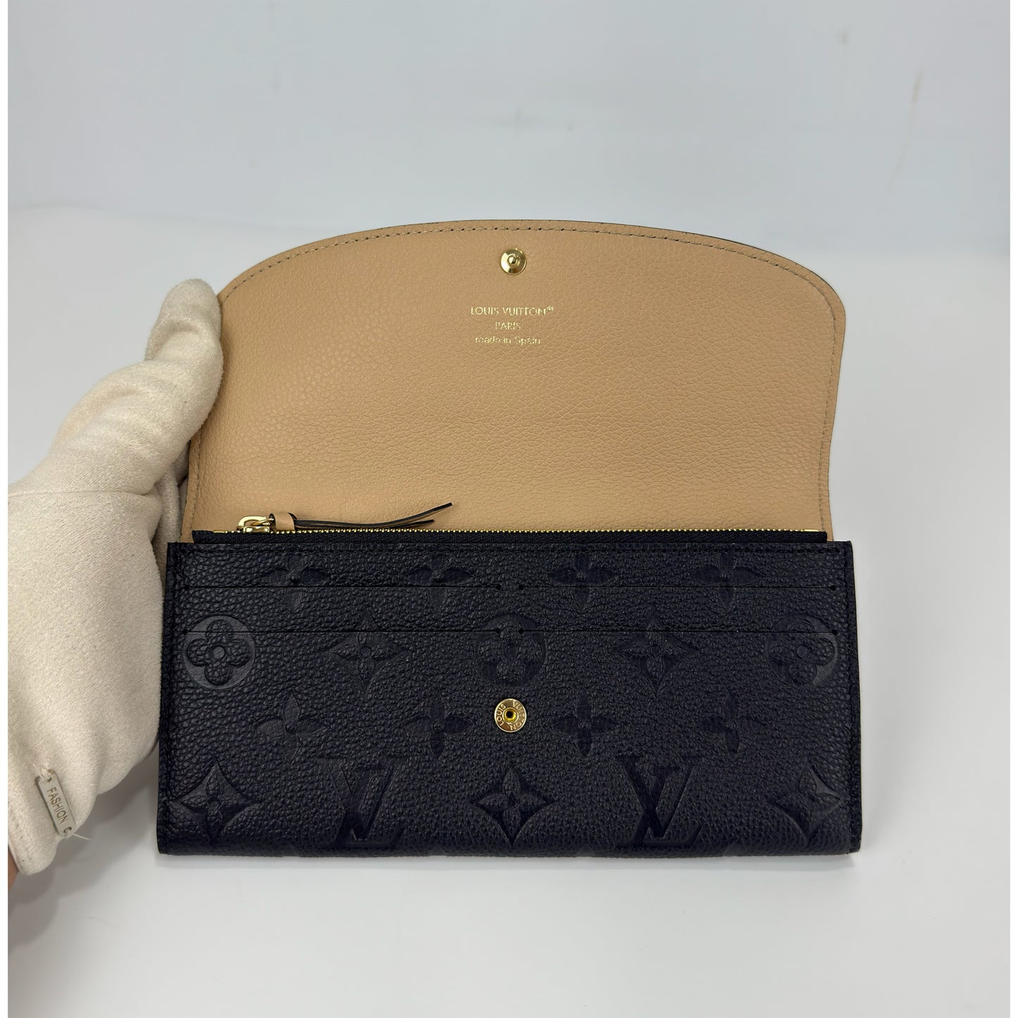 Louis Vuitton Emilie Wallet In Monogram Empreinte Leather