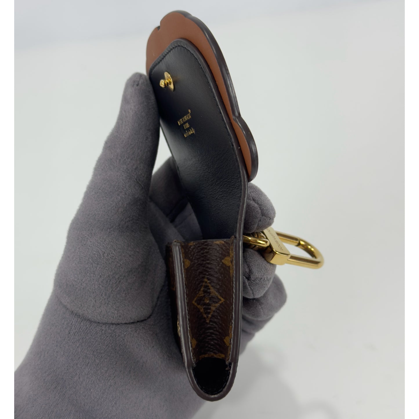 Louis Vuitton Monogram Teddy Bear Earphone Case