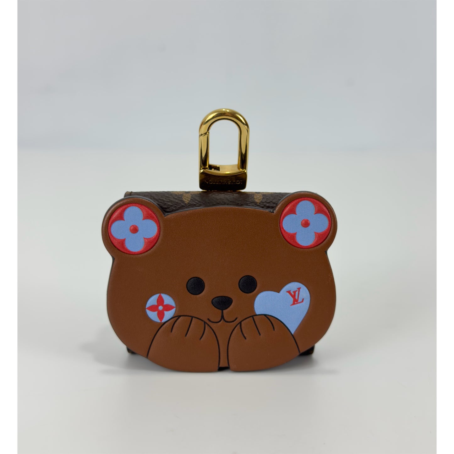 Louis Vuitton Monogram Teddy Bear Earphone Case