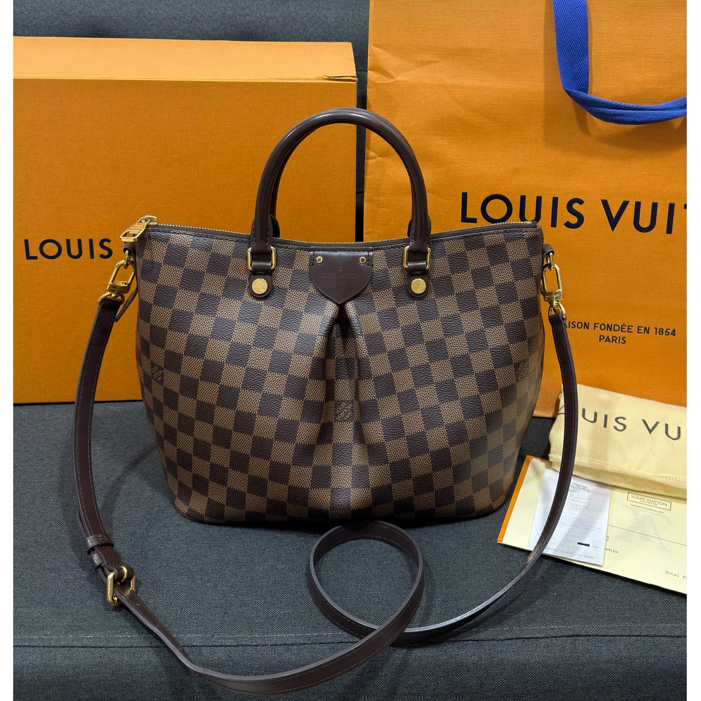Louis Vuitton Siena MM Damier Ebene