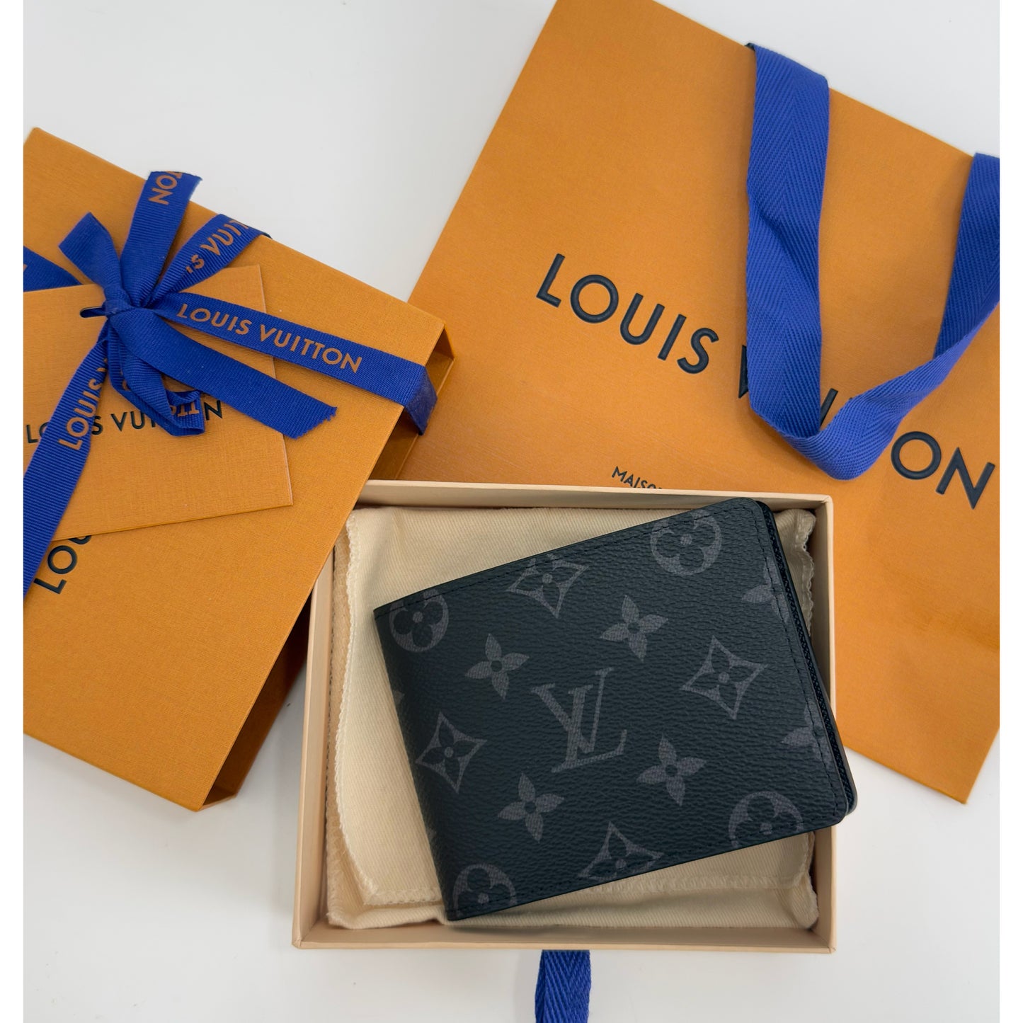 Louis Vuitton Monogram Eclipse Multiple Wallet Bifold