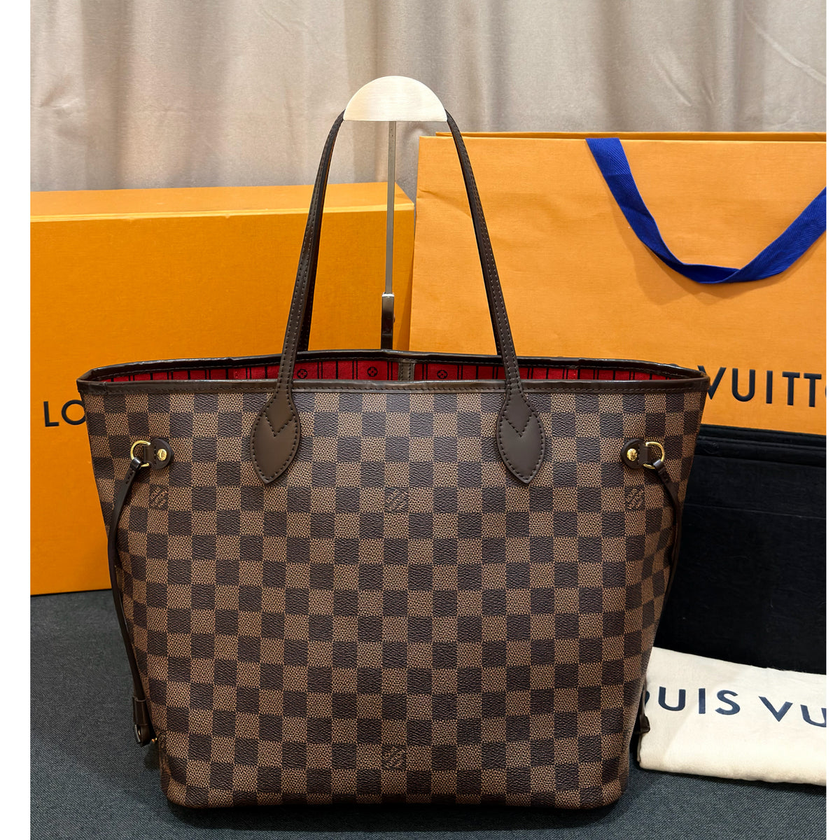 Louis Vuitton Neverfull MM Damier Ebene