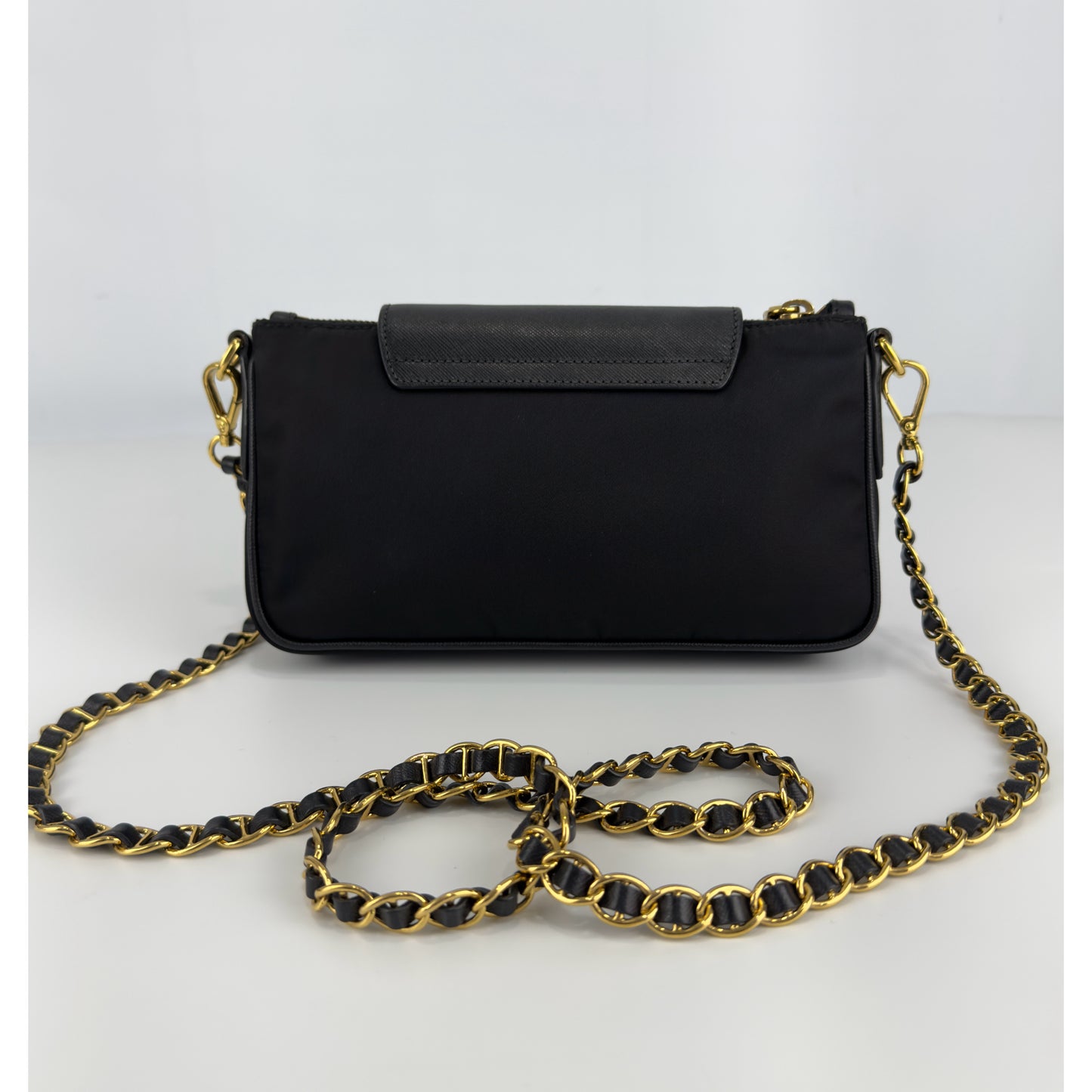 Prada Tessuto Saffiano Bandoliera