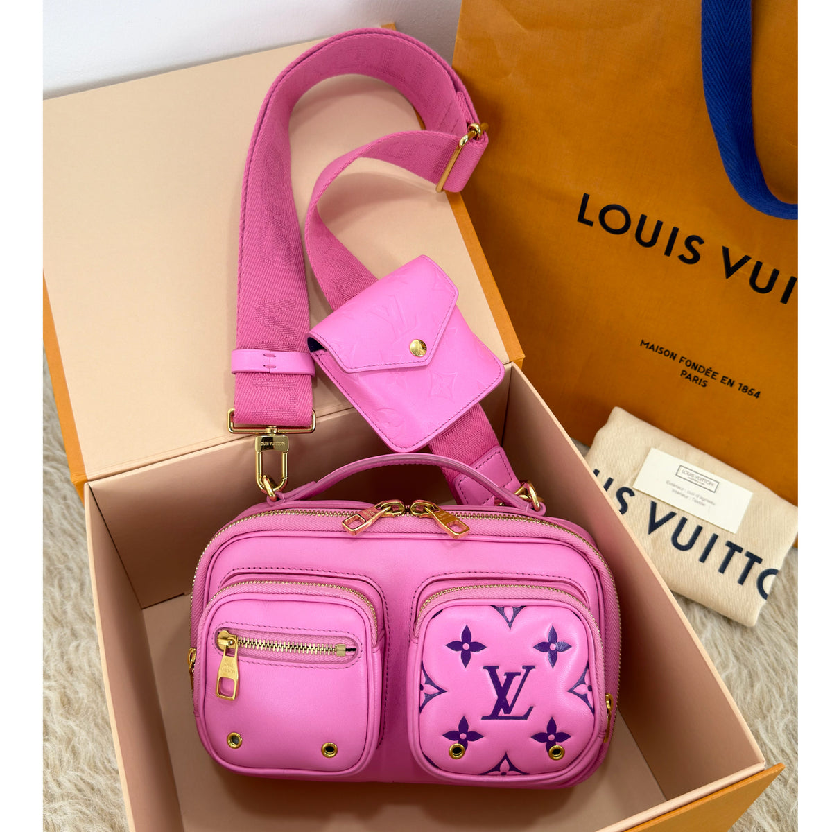 Louis Vuitton Utility Monogram Tote Bag