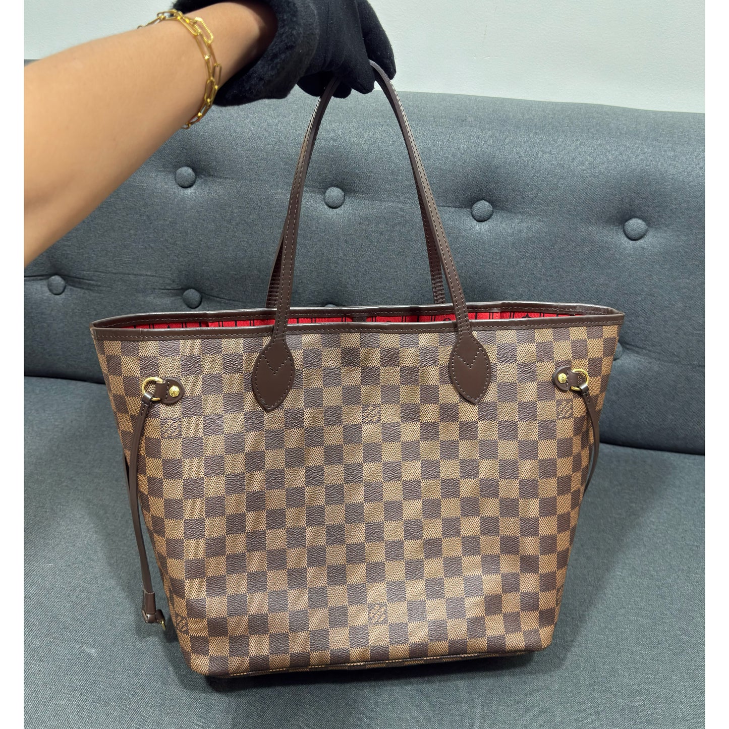 Neverful MM Damier Ebene