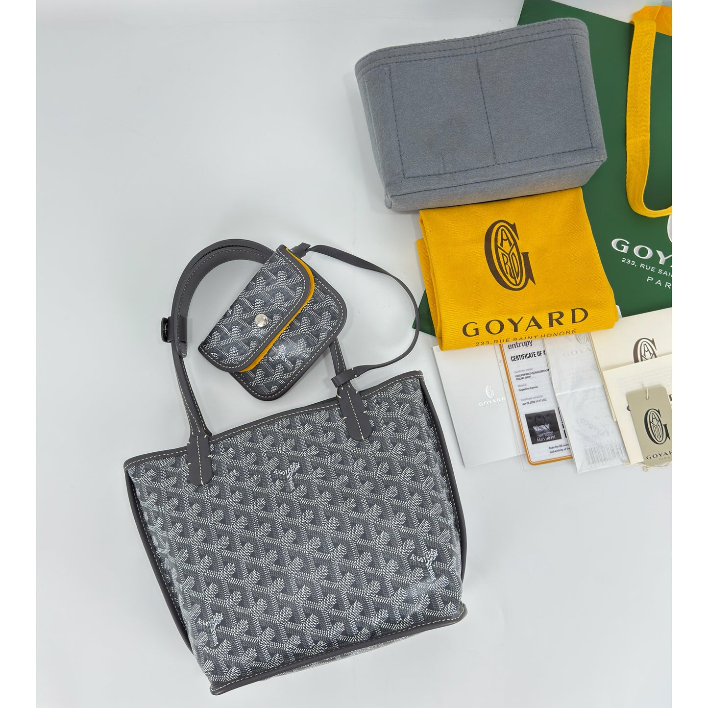 Goyard Anjou Mini Reversible Tote Bag
