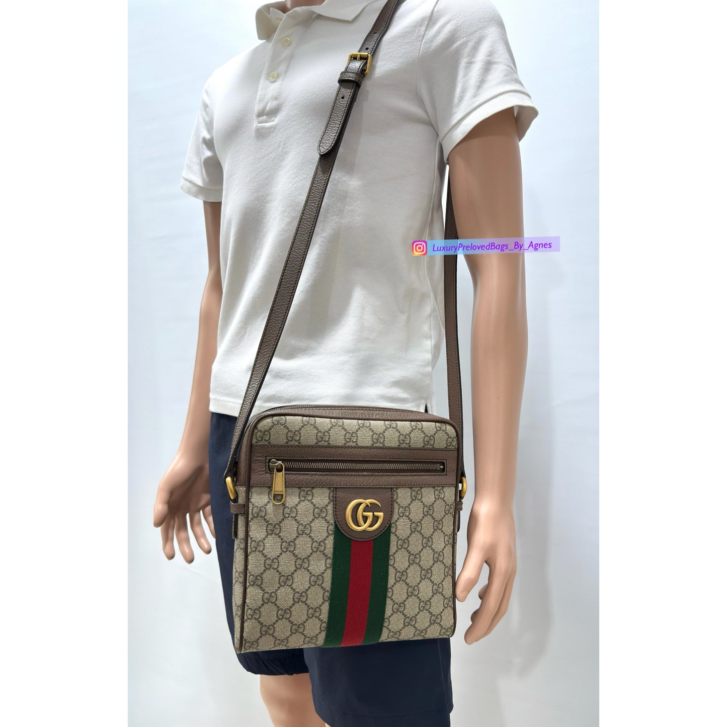 Gucci Ophidia GG Messenger Bag