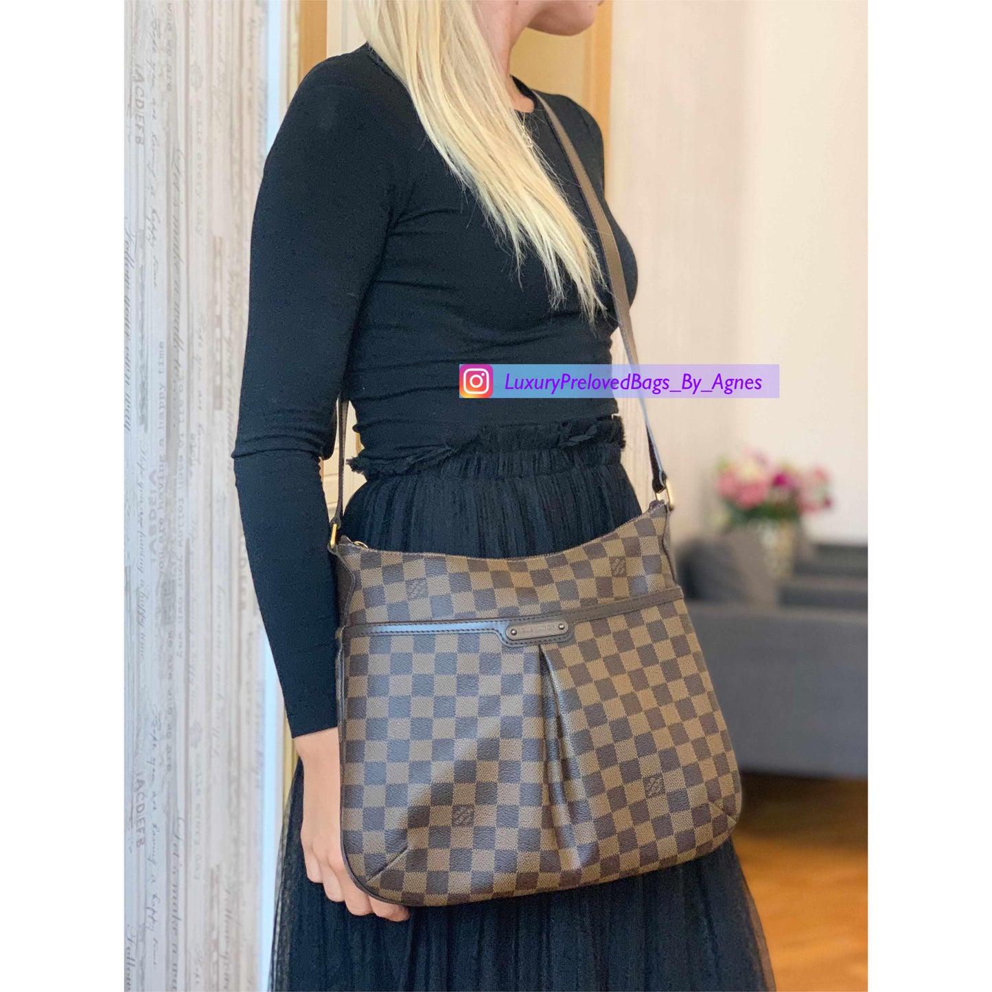 Louis Vuitton Bloomsbury Pm Damier Ebene