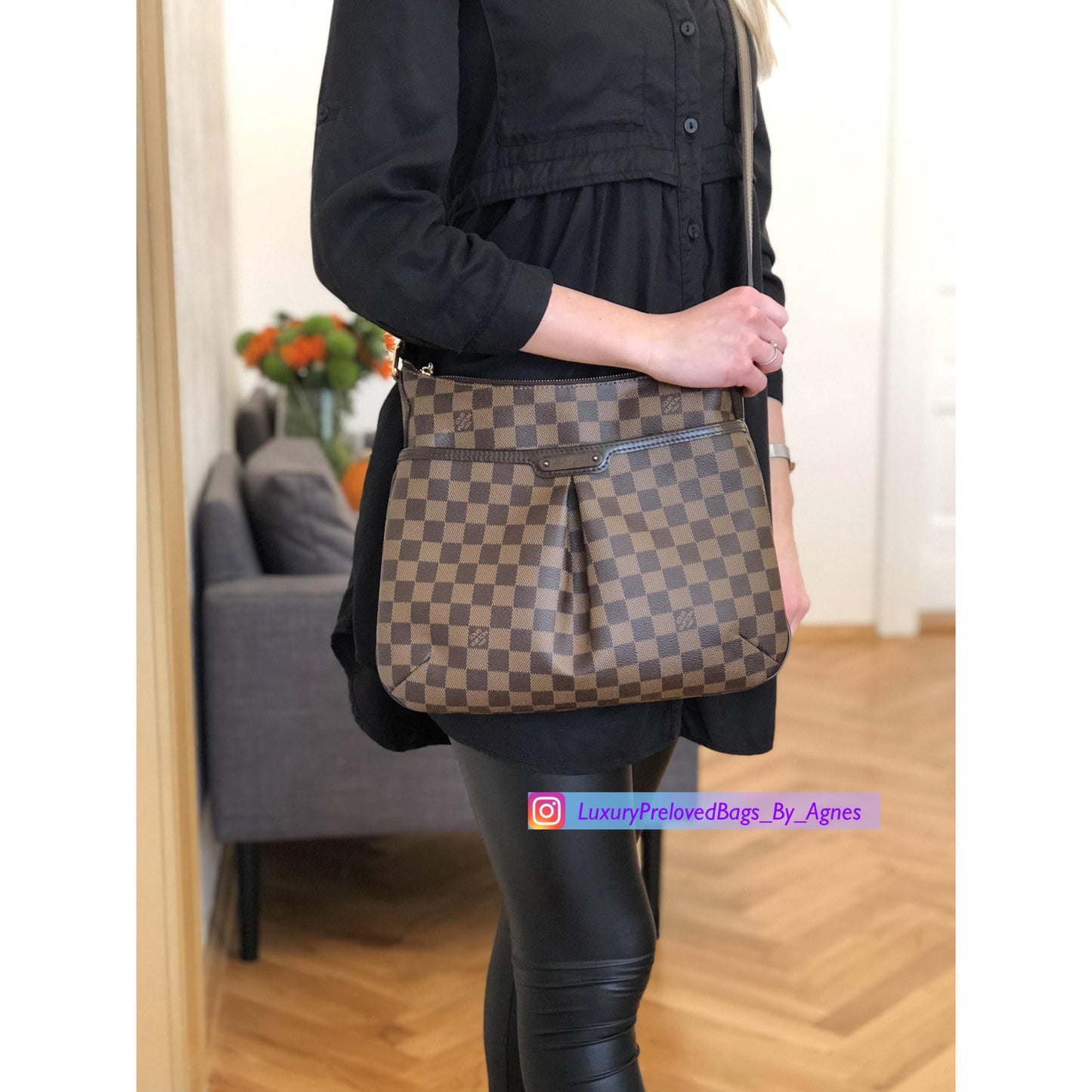 Louis Vuitton Bloomsbury Pm Damier Ebene