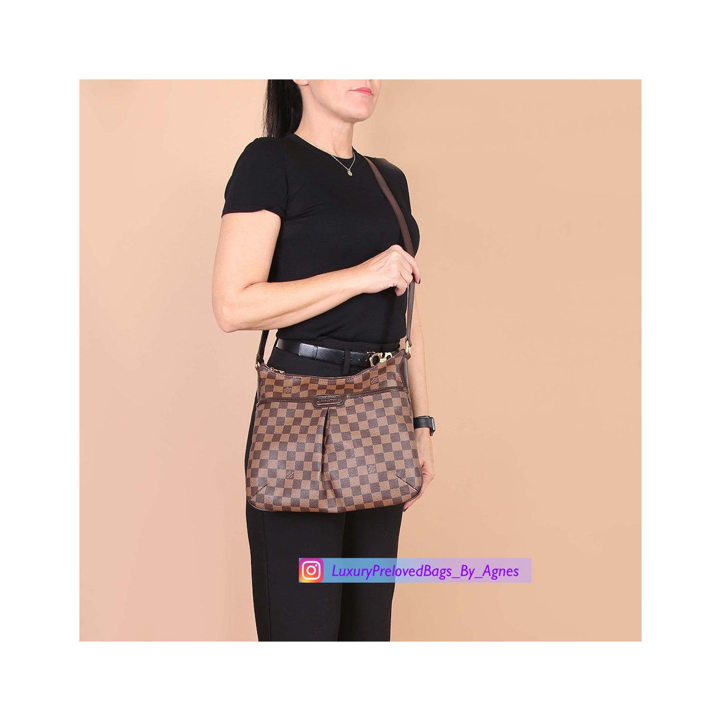 Louis Vuitton Bloomsbury Pm Damier Ebene