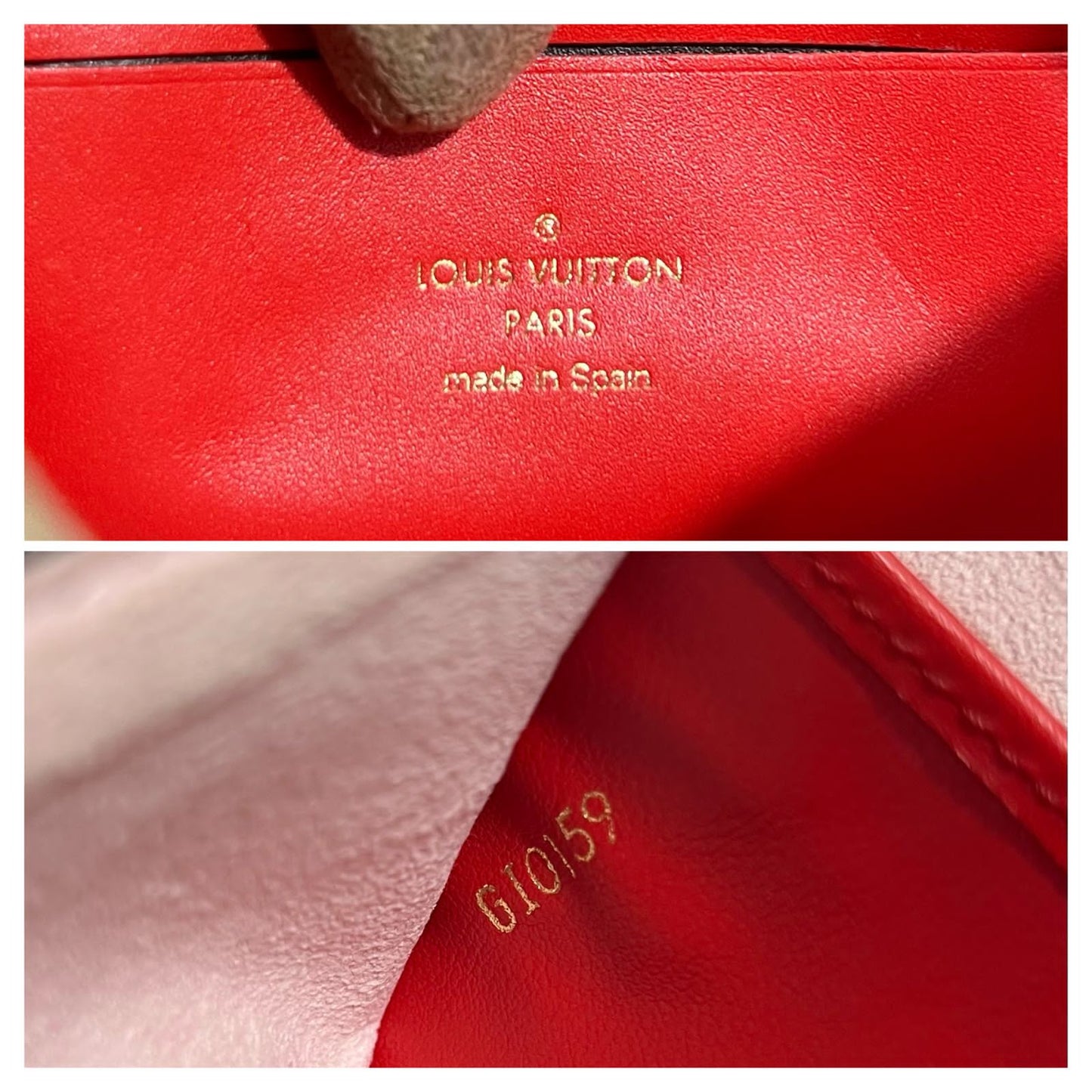 LV Blooming Flowers Double Zip Pochette Accessoires