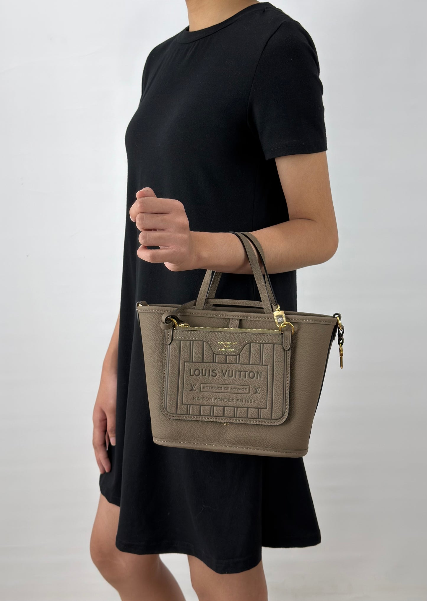 Louis Vuitton Inside Out BB Dark Fango Monogram