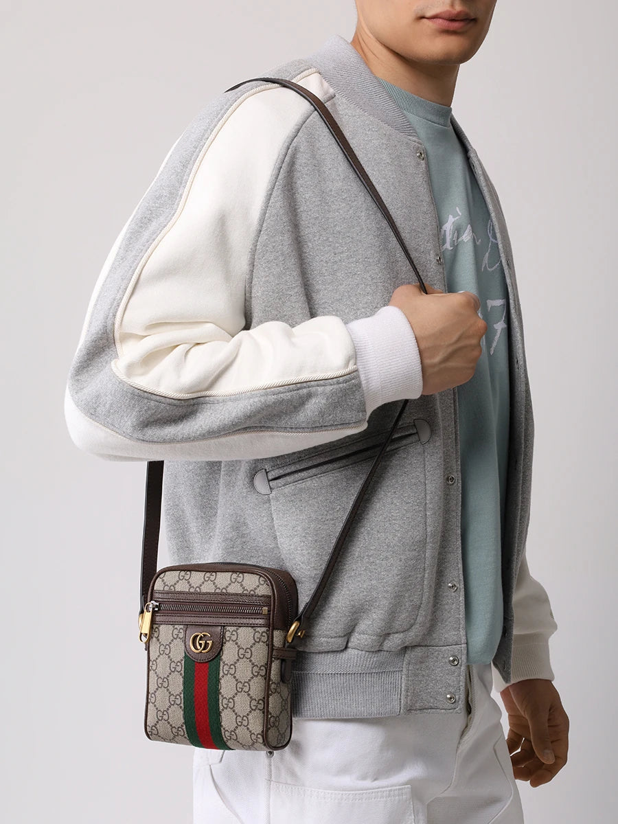 Gucci Ophidia GG Supreme Mini Messenger Bag