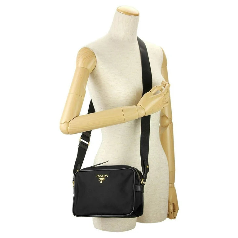 Prada Tessuto Nylon Camera Crossbody Bag