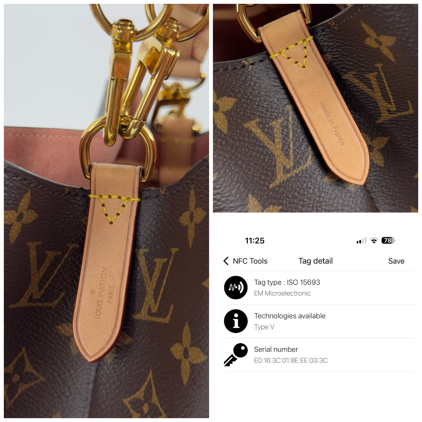 Louis Vuitton NeoNoe MM Braided Handle Monogram