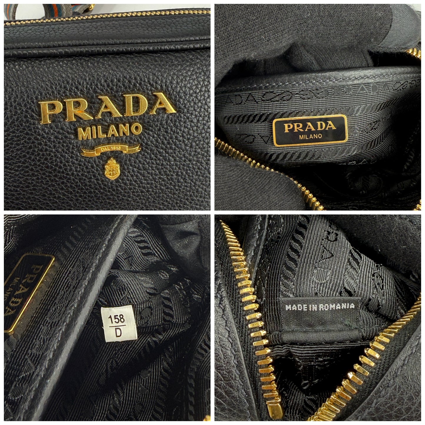 Prada Vitello Phenix Crossbody Bag Mini