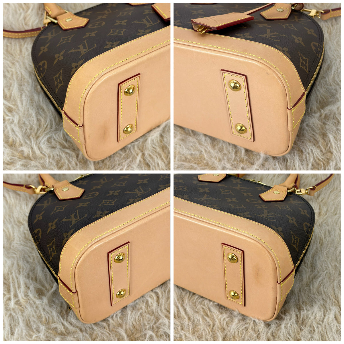 Louis Vuitton Alma BB Monogram Canvas