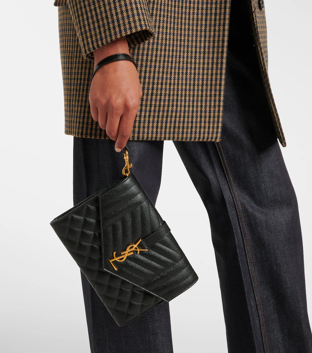 Saint Laurent Envelope Clutch Bag