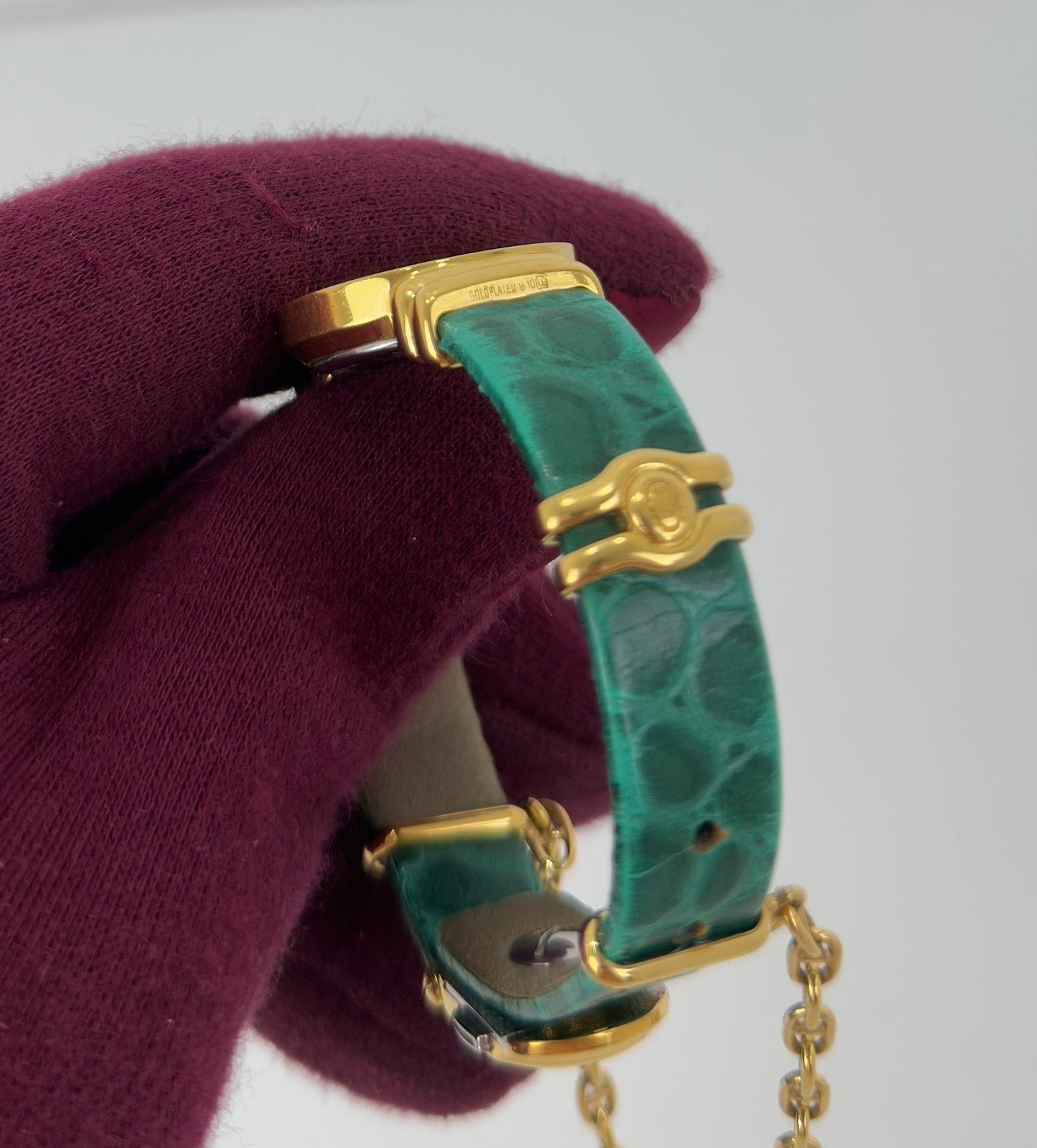Philippe Charriol St-Tropez With Green Leather Strap
