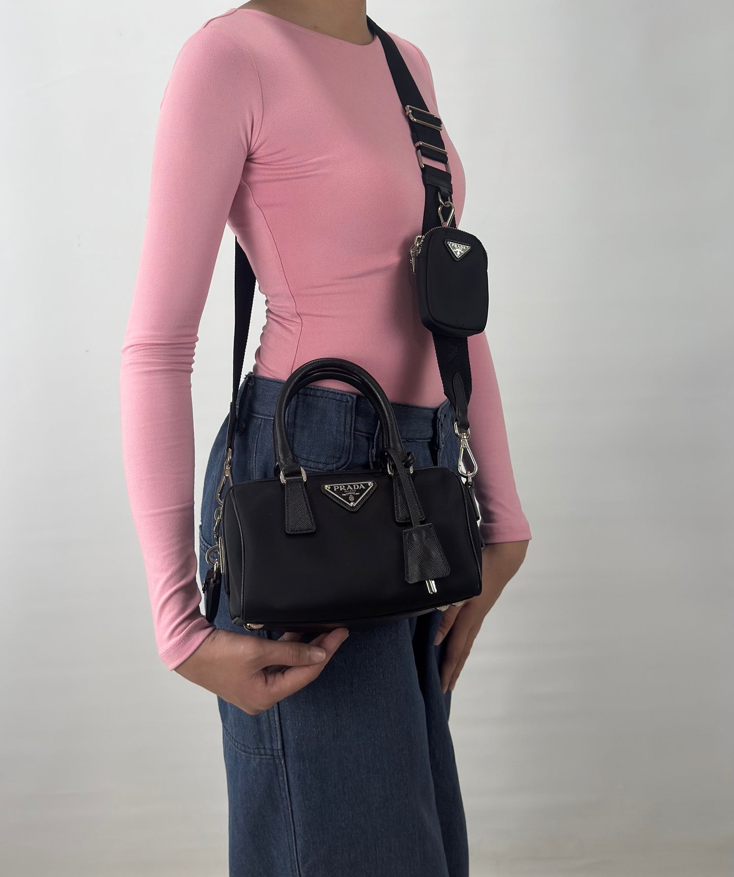 Prada Re-Edition 2005 Re-Nylon Boston Bag