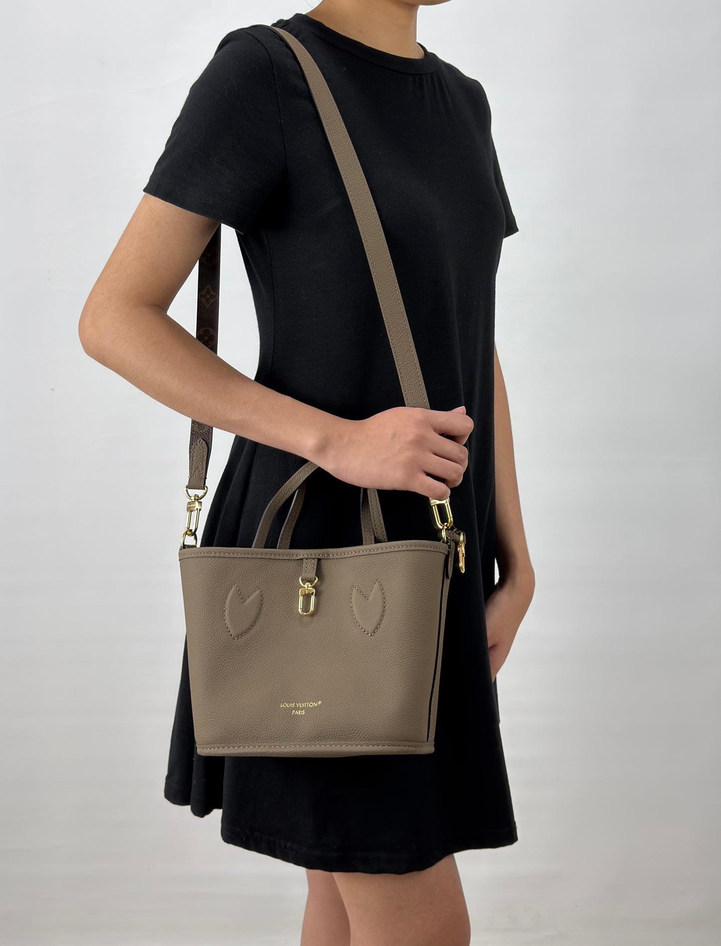 Louis Vuitton Inside Out BB Dark Fango Monogram