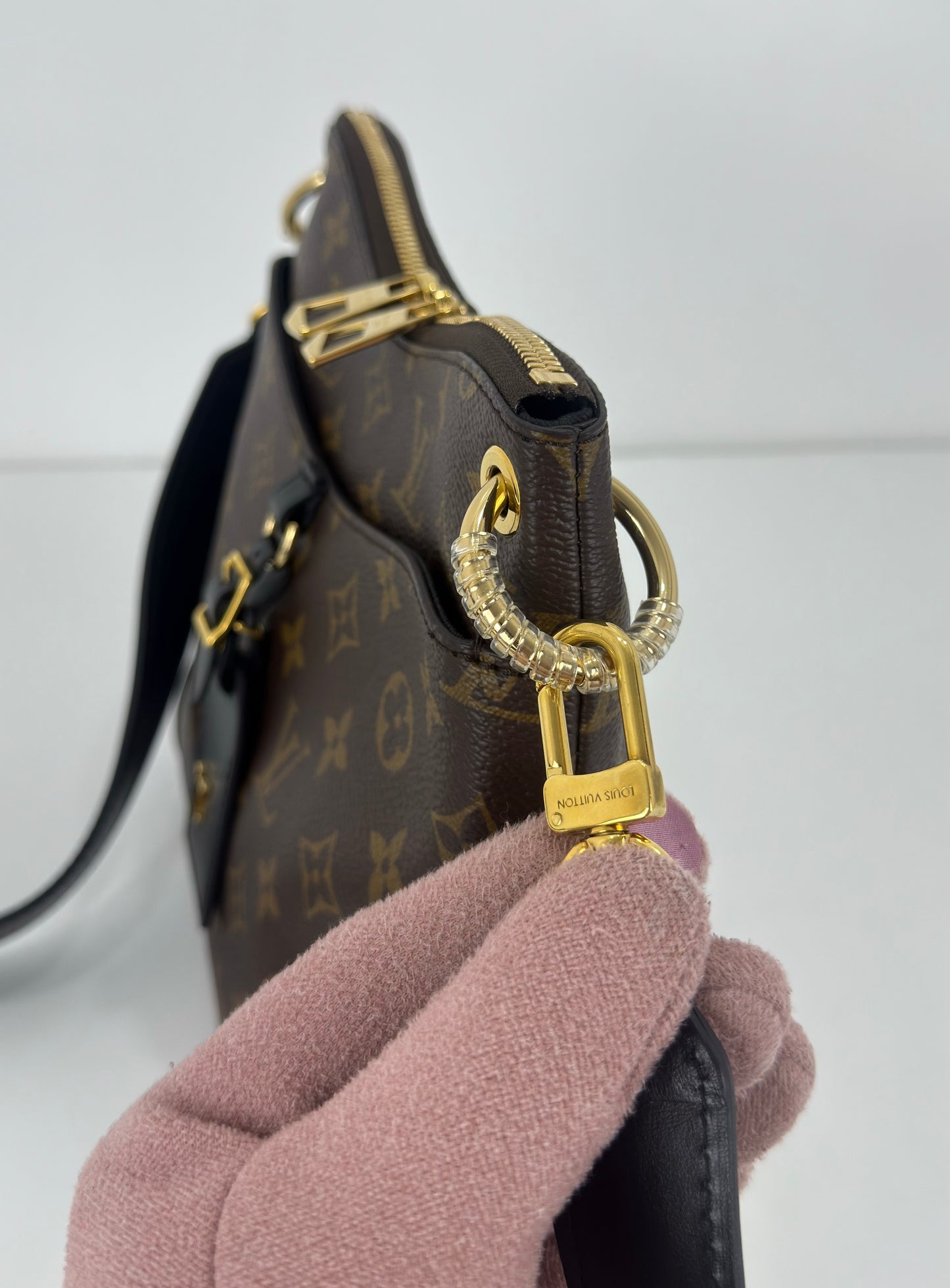 Louis Vuitton Monogram Canvas Odeon PM Noir