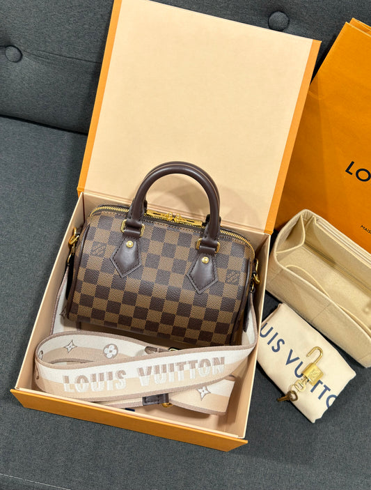 Louis Vuitton Speedy Bandoulière 20 Damier Ebene