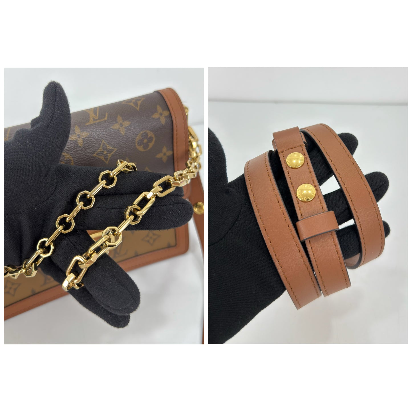 Louis Vuitton Reverse Monogram Dauphine MM