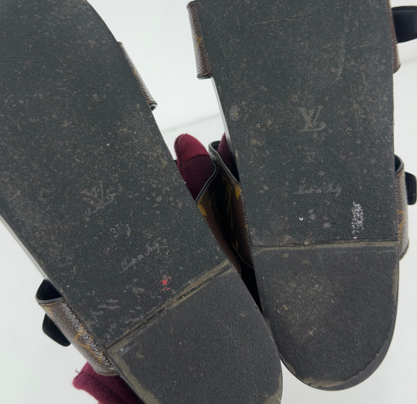 Louis Vuitton Monogram Canvas Bom Dia Comfort Mules Size 37