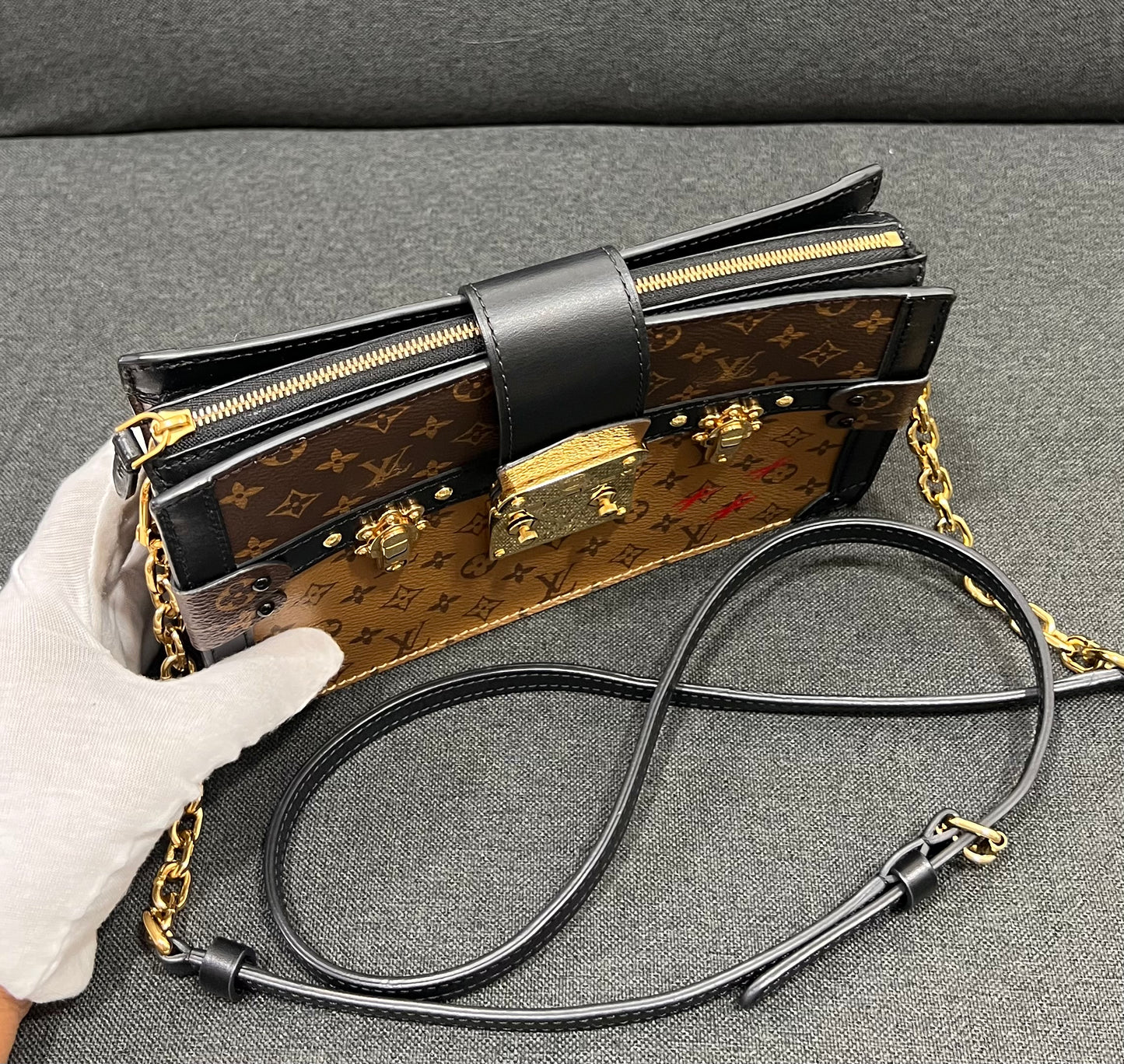 Louis Vuitton Trunk Clutch Reverse Monogram