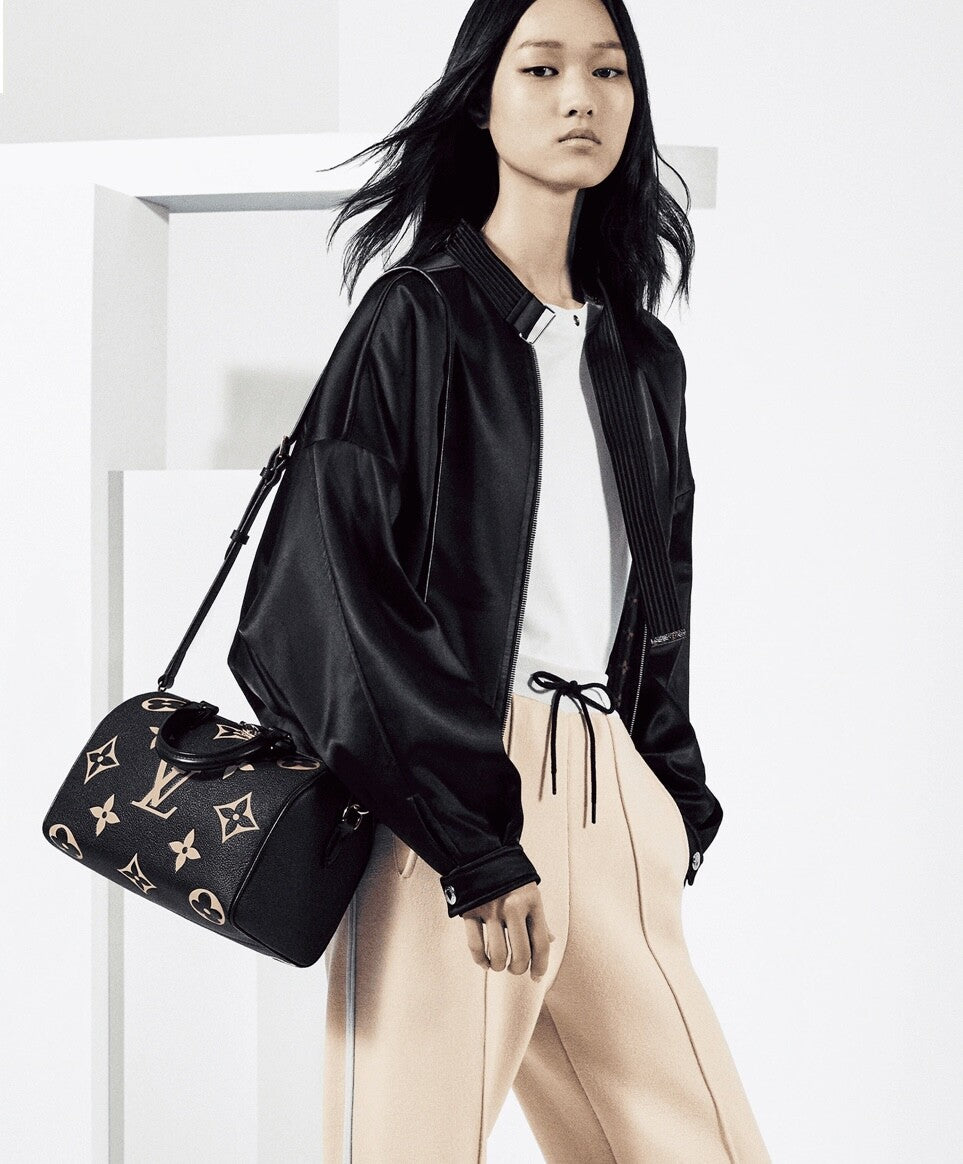 Louis Vuitton Speedy Bandoulière 25 Bicolor Monogram