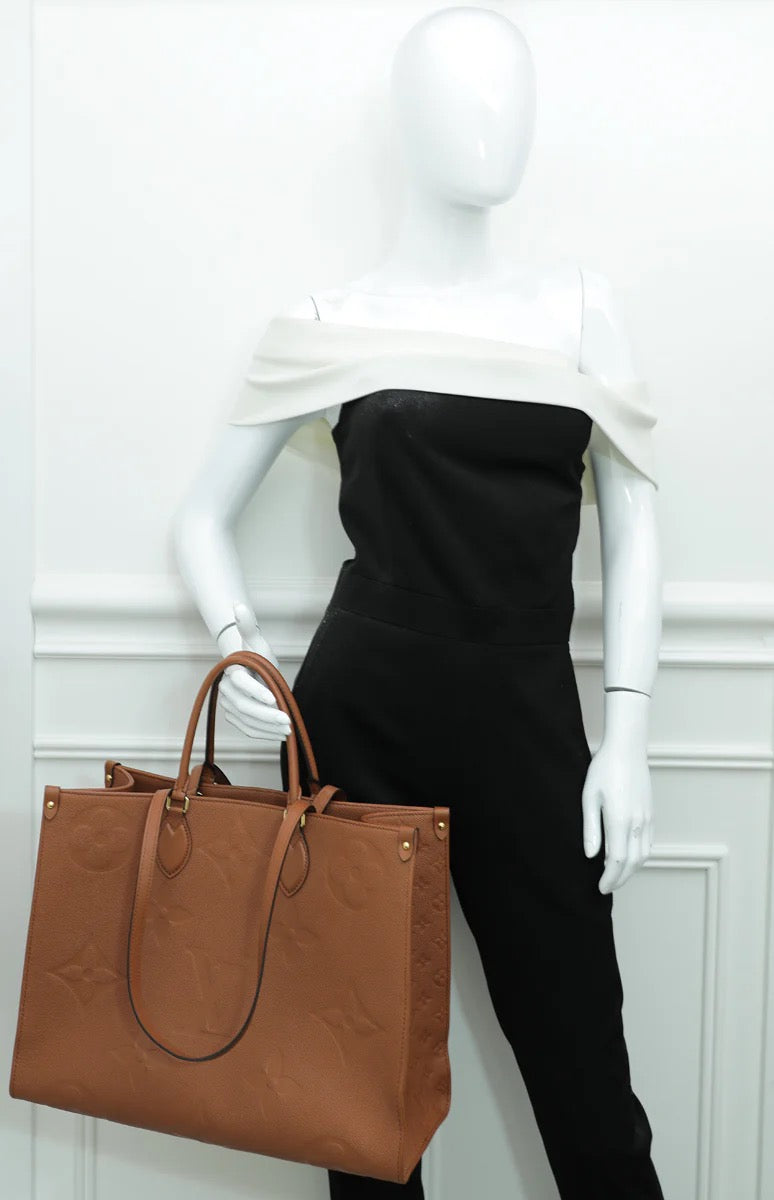 Louis Vuitton OnTheGo GM Cognac