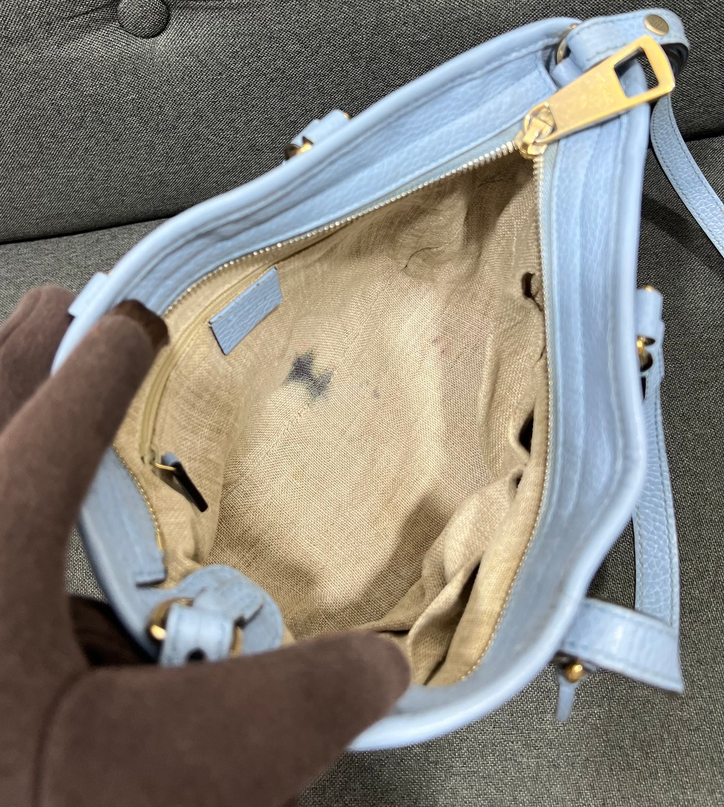 Gucci Bree GG Canvas Tote Bag