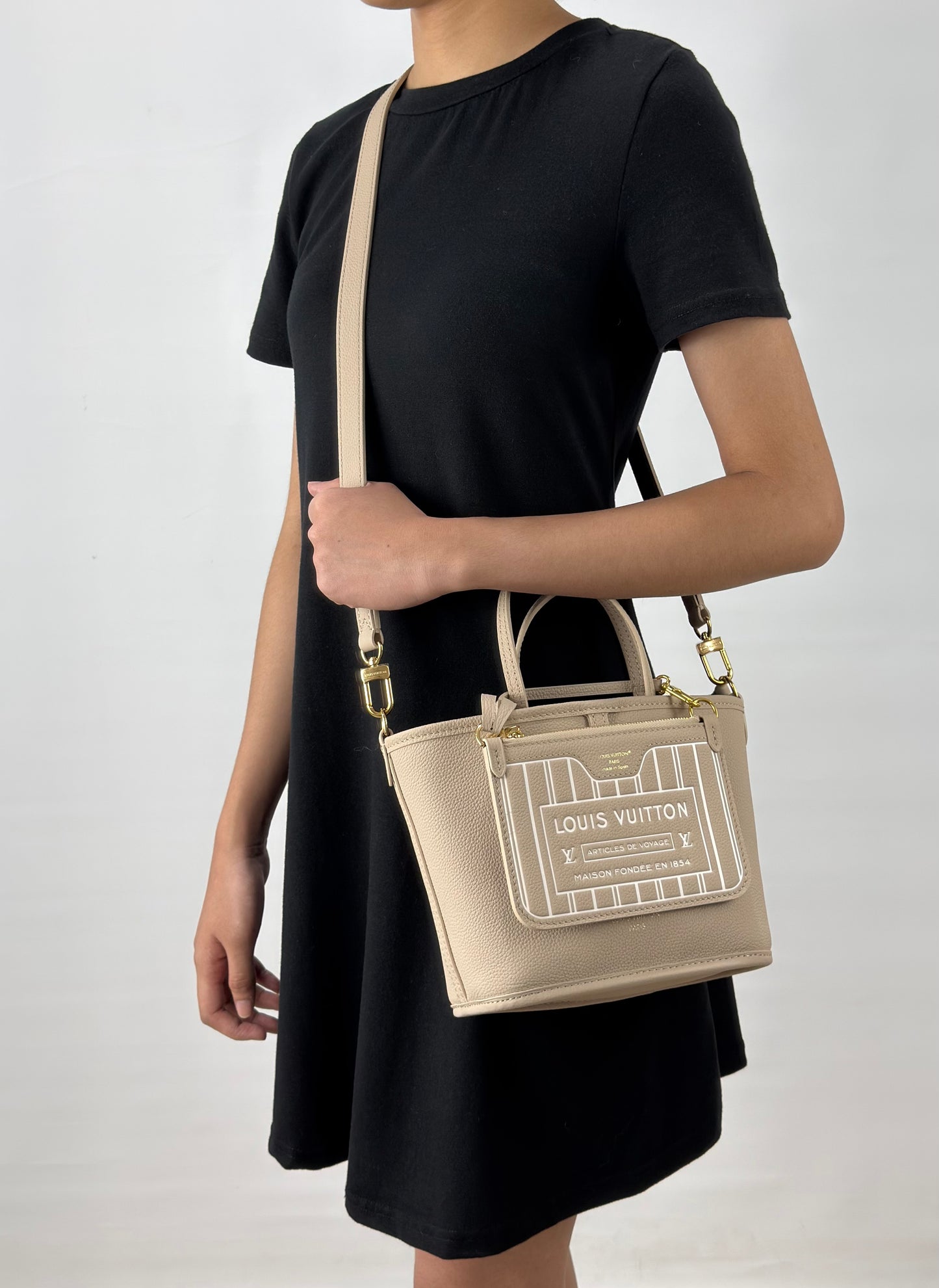Louis Vuitton Inside Out BB Limestone Monogram