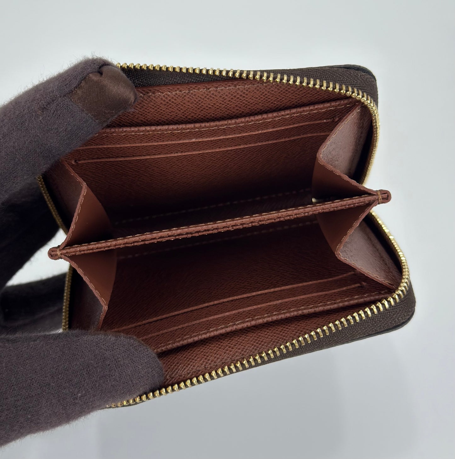 Louis Vuitton Monogram Canvas Zippy Coin Wallet