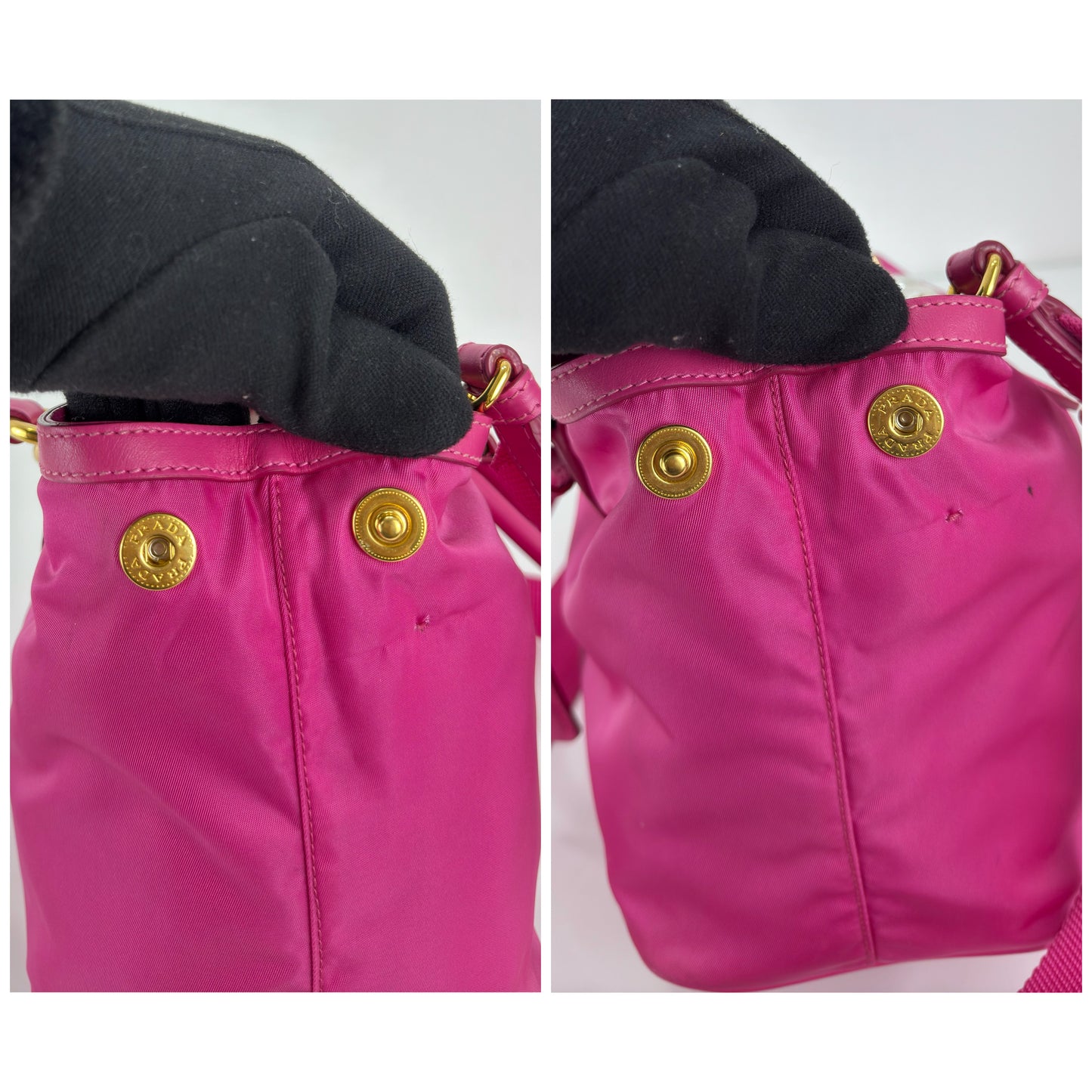 Prada Pink Prada Tessuto Nylon
