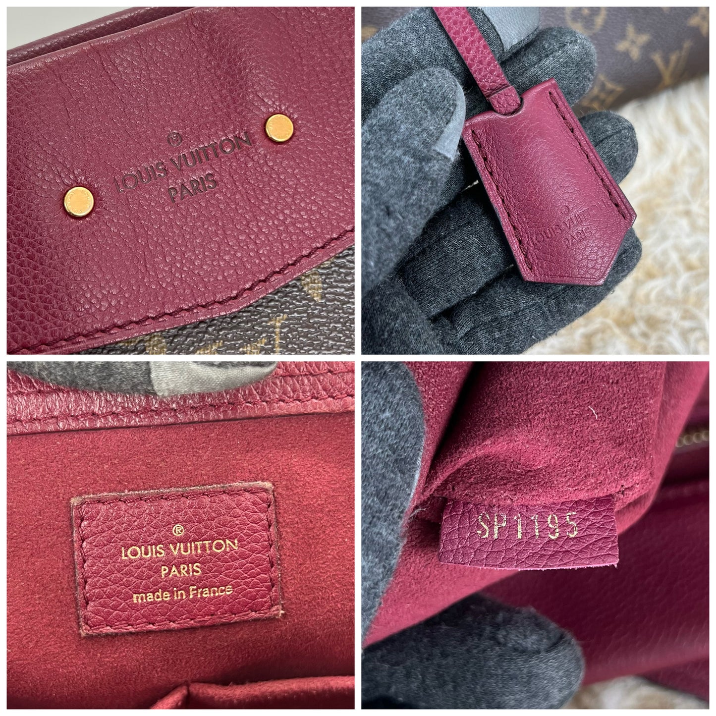 Louis Vuitton Pallas Shopper Tote Medium Monogram
