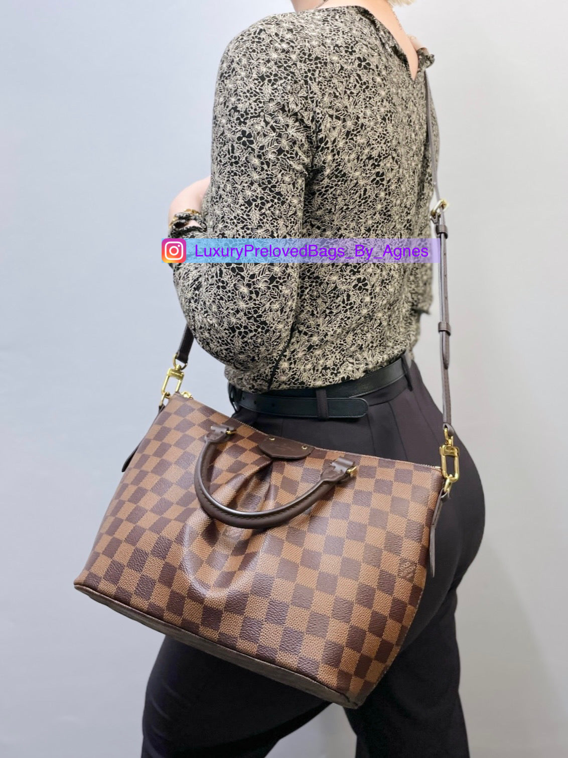Louis Vuitton Siena MM Damier Ebene