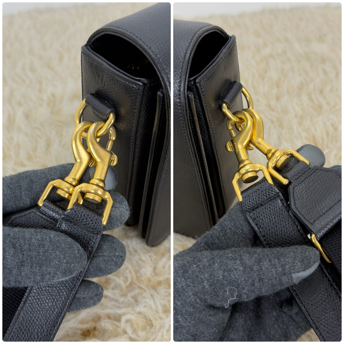 Saint Laurent Medium Classic Monogram Universite Bag