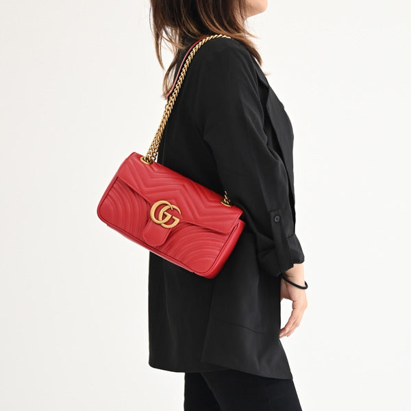 Gucci Medium Marmont Flap Matellasé Shoulder Bag