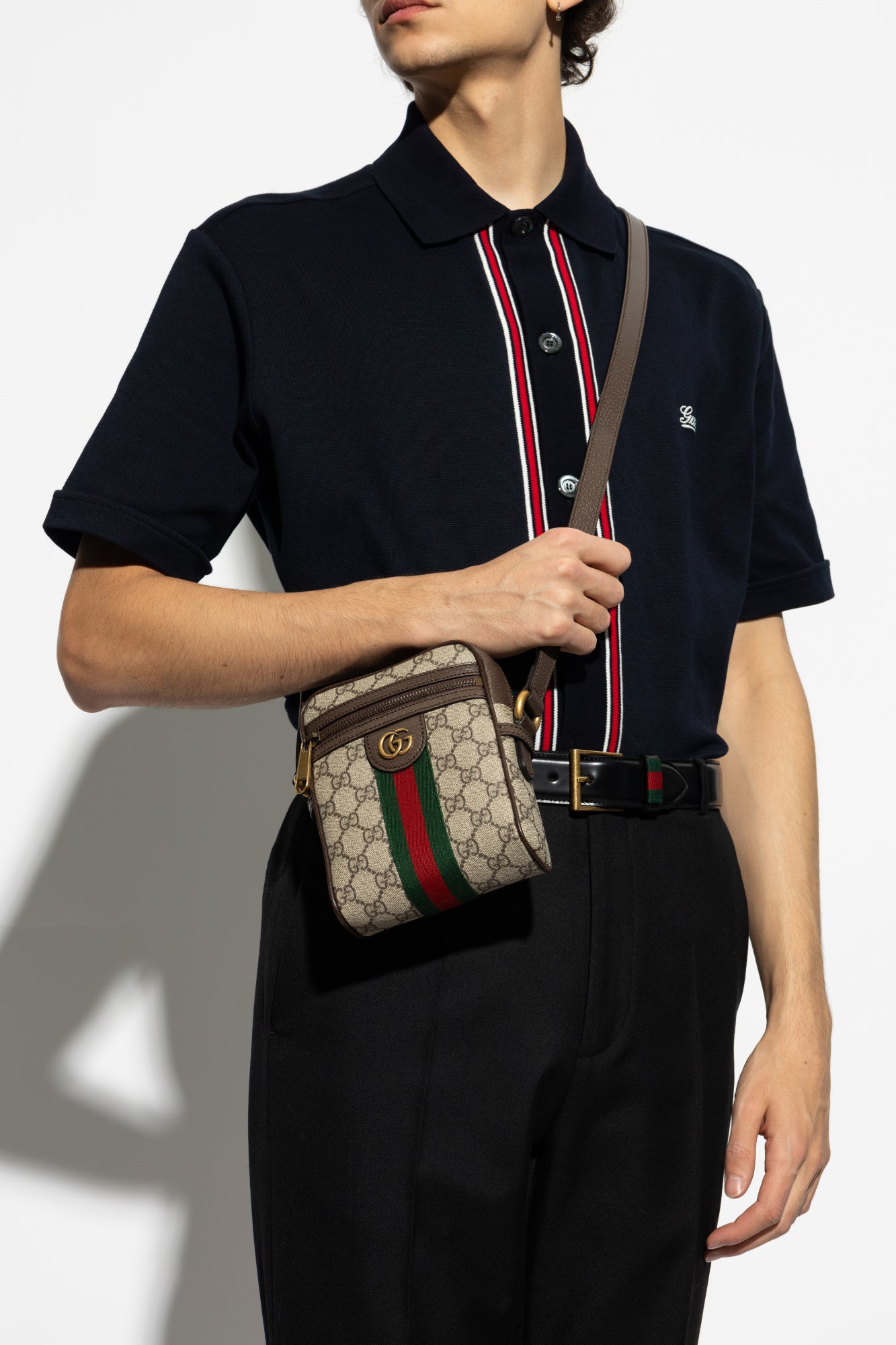 Gucci Ophidia GG Supreme Mini Messenger Bag