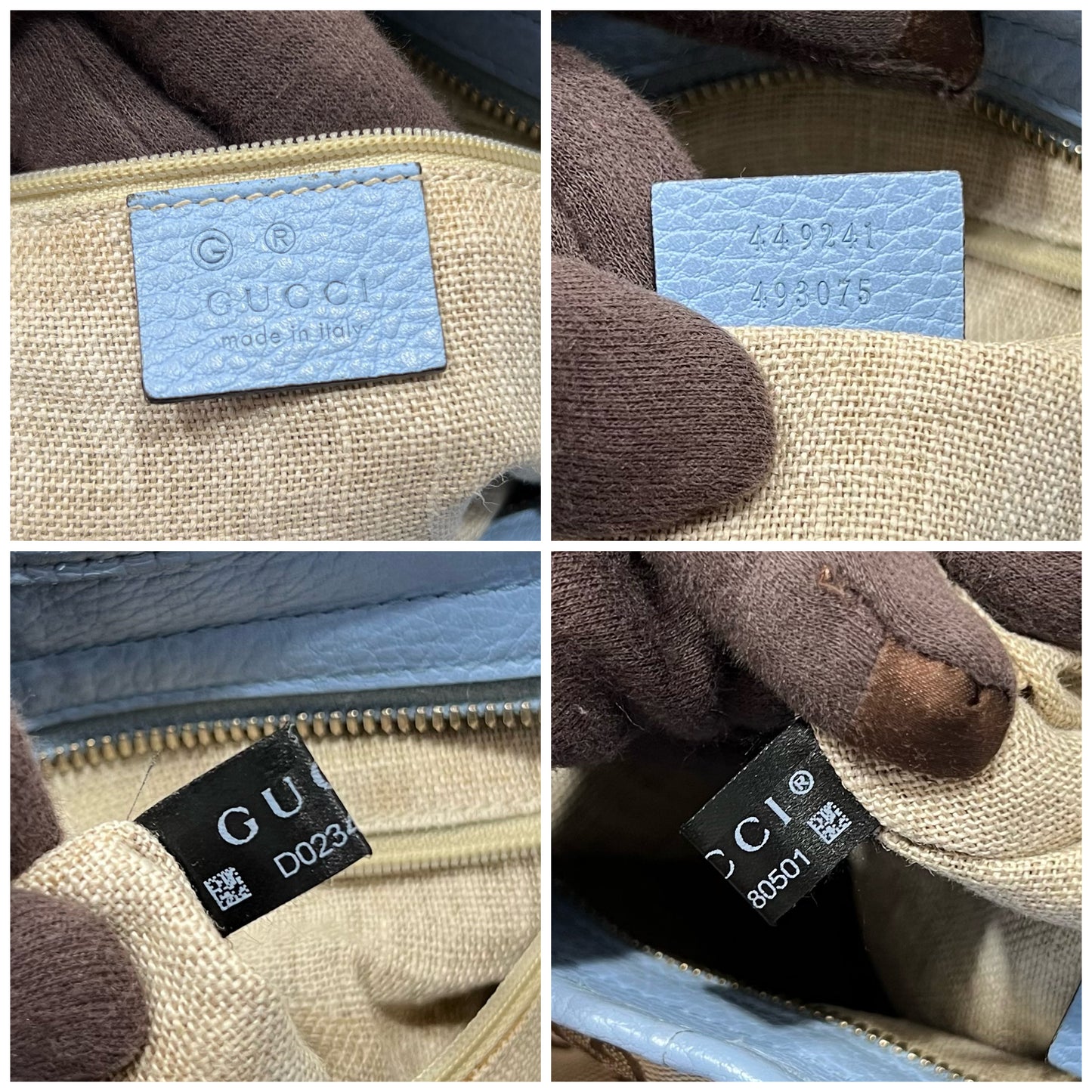 Gucci Bree GG Canvas Tote Bag