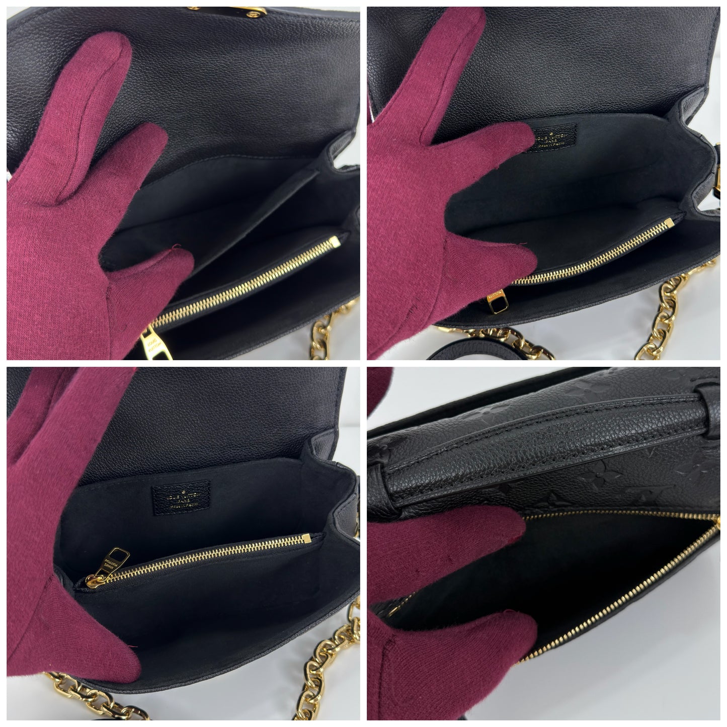 Louis Vuitton Pochette Métis East West Monogram Empreinte