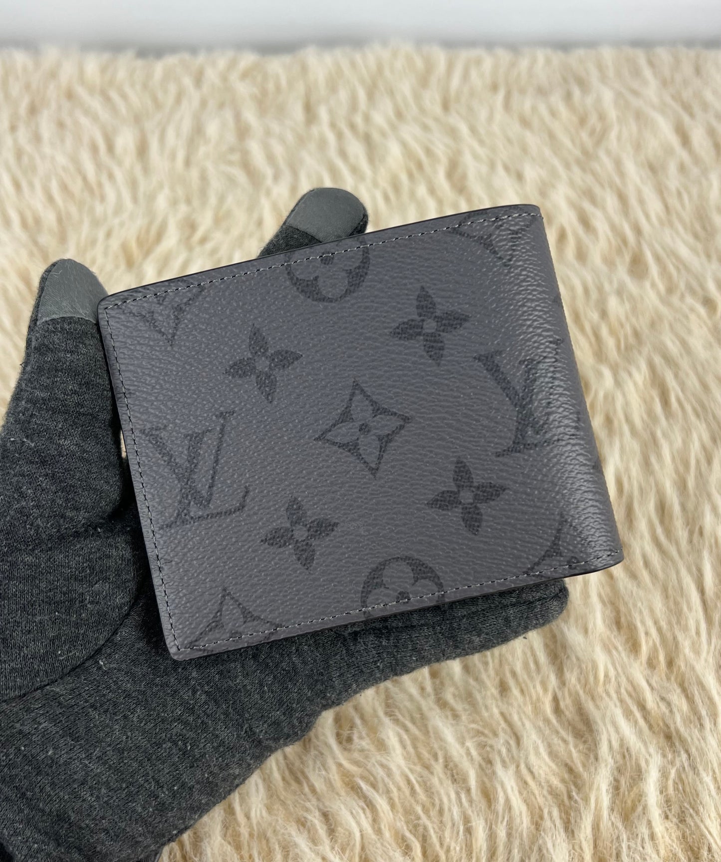 Louis Vuitton Monogram Reverse Eclipse Slender Wallet